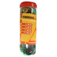 Lot de 8 tendeurs